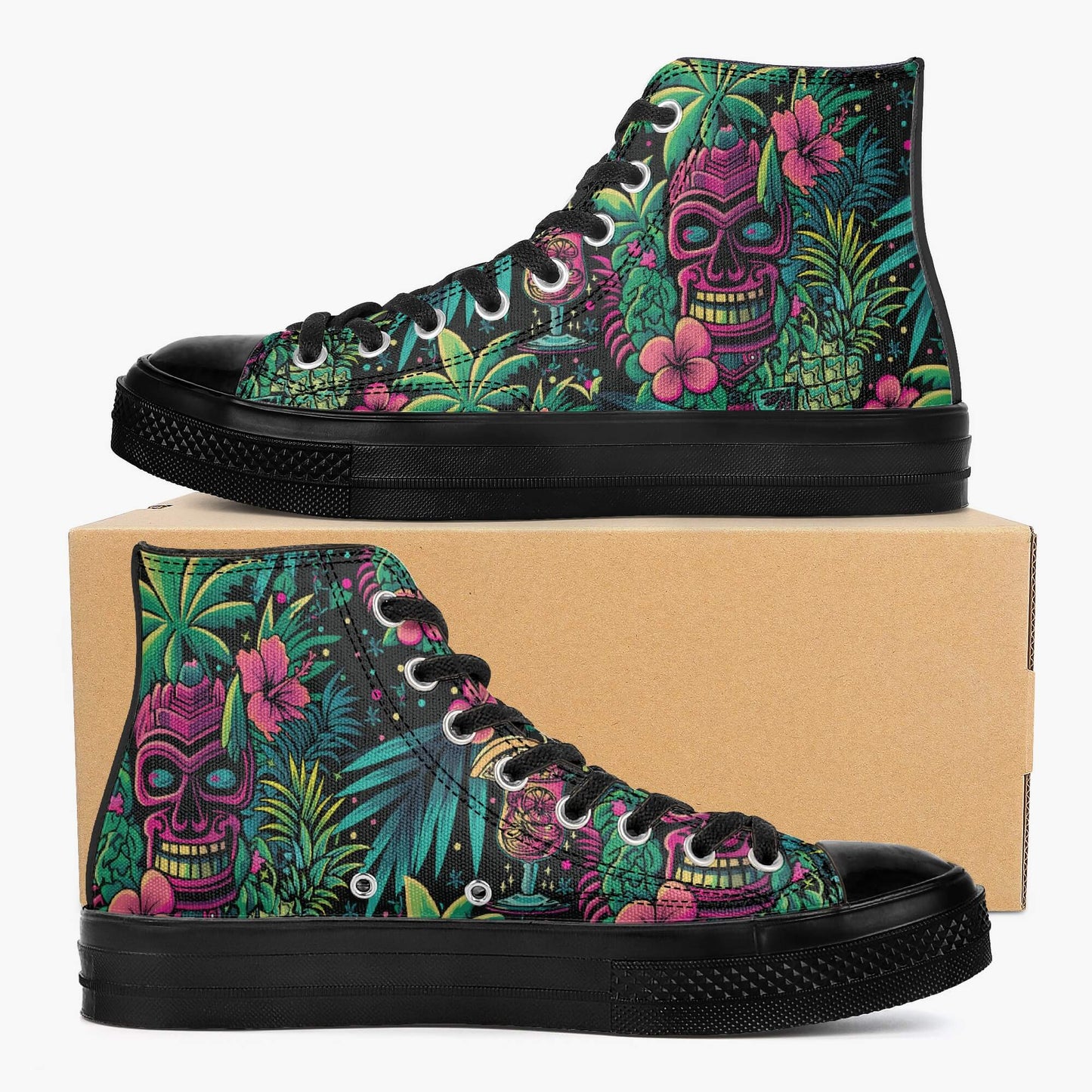 Neon Paradise High Tops