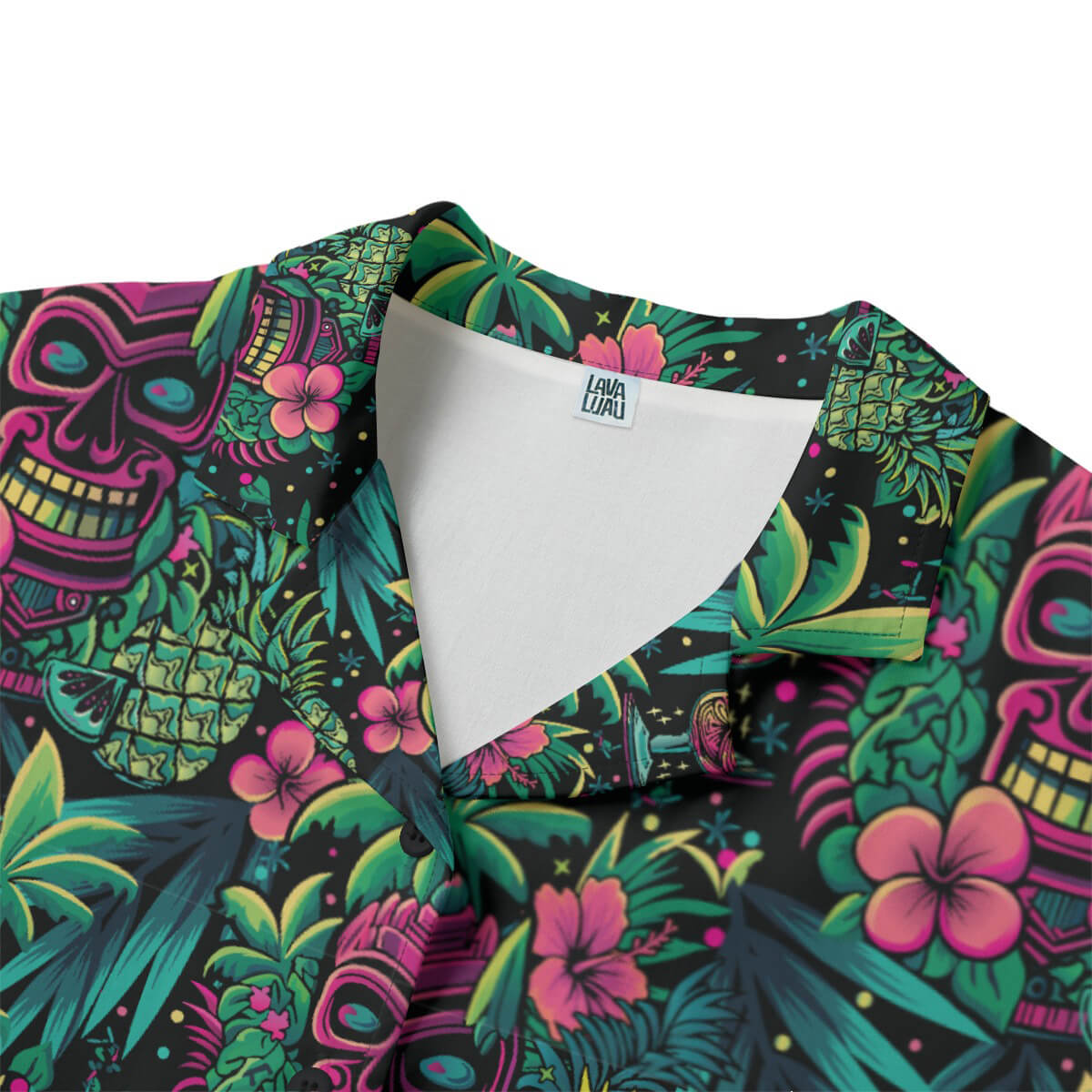 Neon Paradise Ladies Hawaiian Shirt