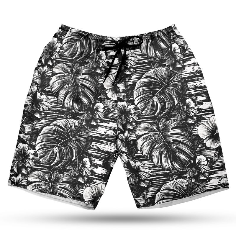 Noir Garden Hawaiian Shorts