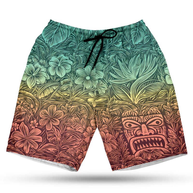 Totems and Tropics (Tropical Heat Remix) Hawaiian Shorts