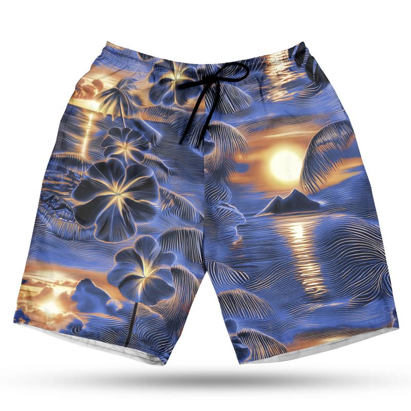 Hyperwave Horizon (Daybreak Remix) Hawaiian Shorts