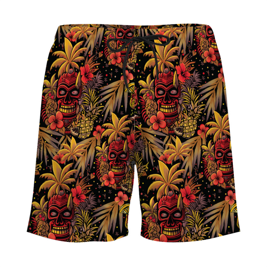 Neon Paradise (Ember Remix) Lined Swim Trunks