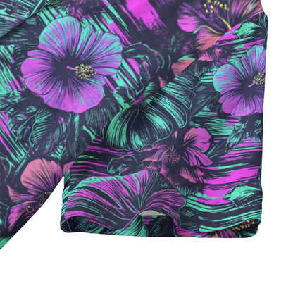 Leaf & Bloom (Wild Remix) Ladies Hawaiian Shirt