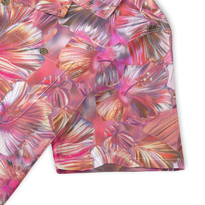 Linen Chrome Dreams (Bubblegum Remix) Hawaiian Shirt
