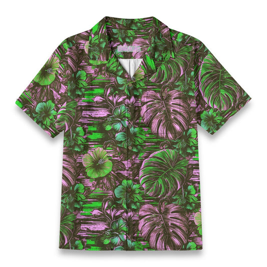 Linen Leaf & Bloom (Mild Remix) Hawaiian Shirt