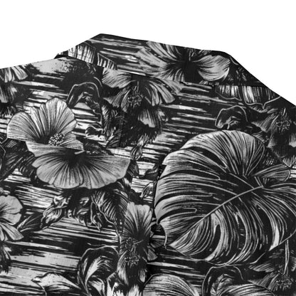 Linen Leaf & Bloom (Noir Garden Remix) Hawaiian Shirt