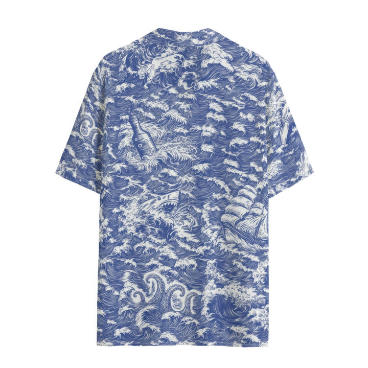 Rogue Waves Aloha Shirt (Women&