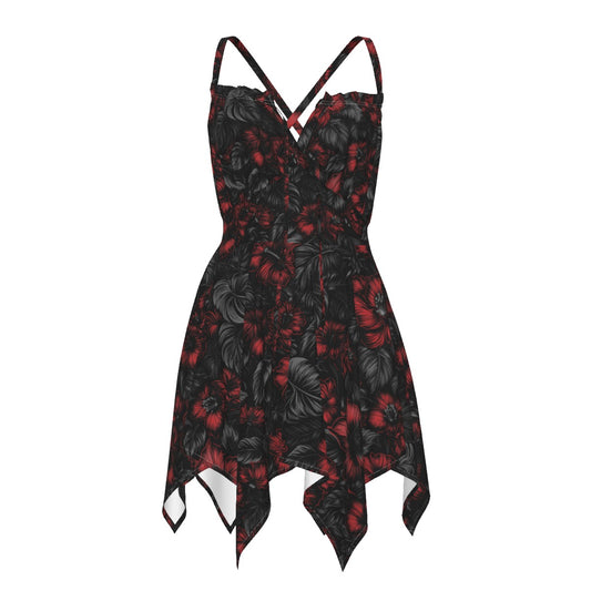 Midnight Bloom (Eclipse Remix) Hankerchief Dress