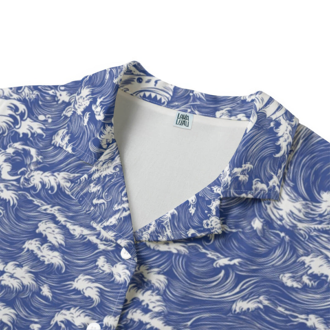 Rogue Waves Aloha Shirt (Women&