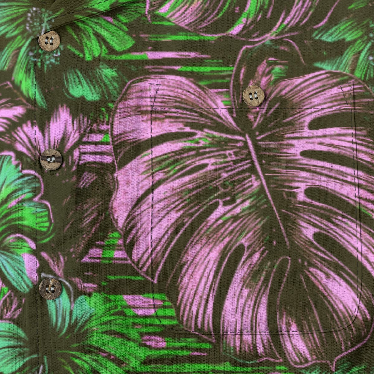 Linen Leaf & Bloom (Mild Remix) Hawaiian Shirt