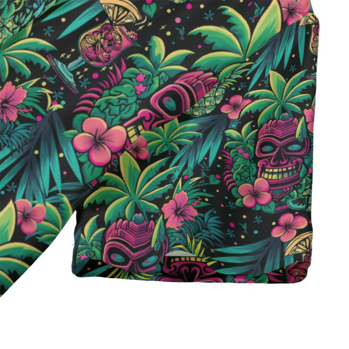 Neon Paradise Aloha Shirt (Women&