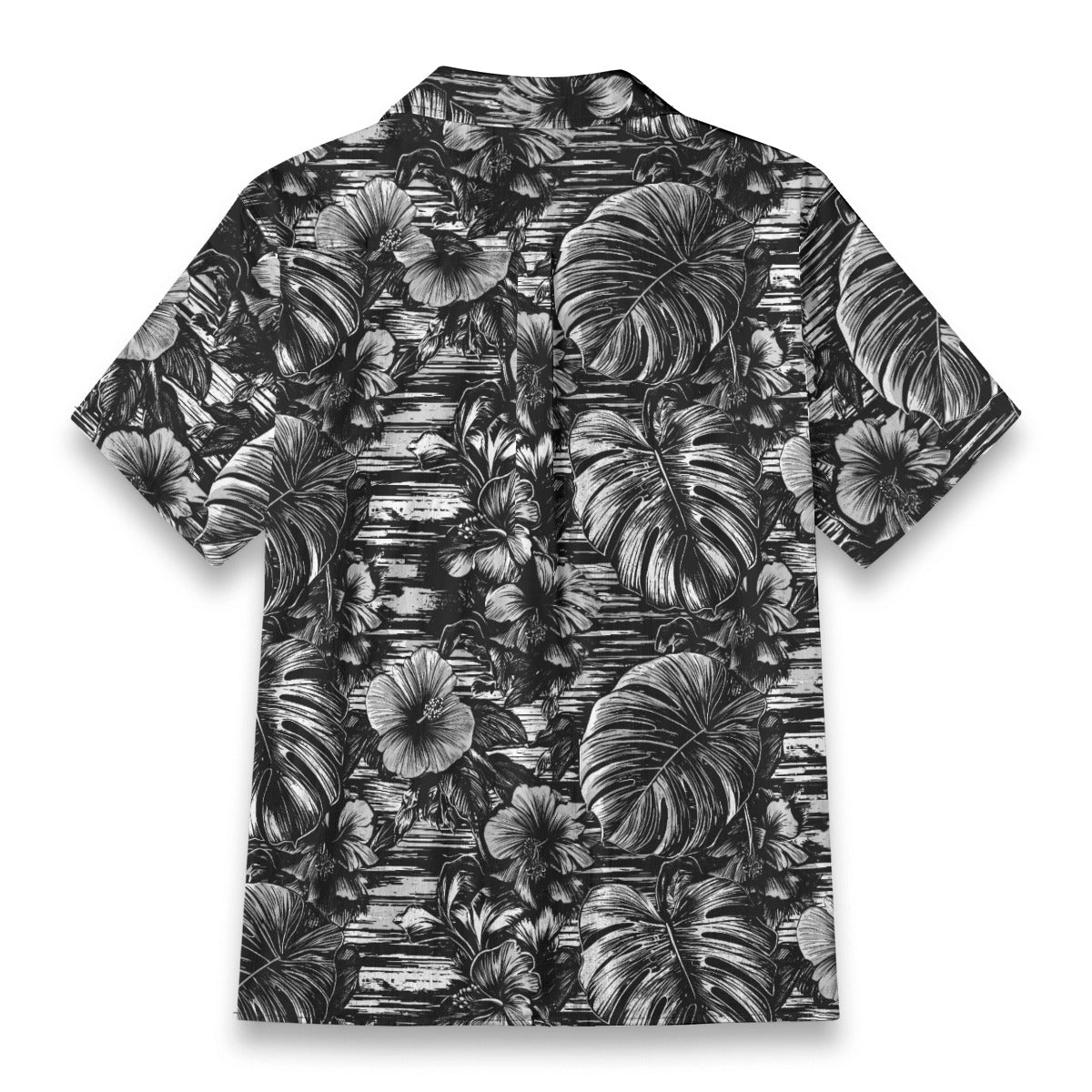 Linen Leaf & Bloom (Noir Garden Remix) Hawaiian Shirt