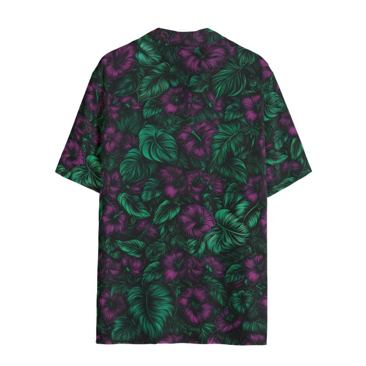 Midnight Bloom Aloha Shirt (Women’s)