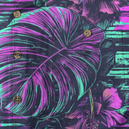 Linen Leaf & Bloom (Wild Remix) Hawaiian Shirt