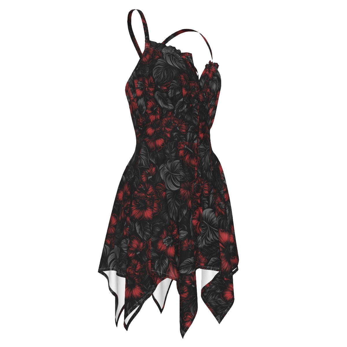 Midnight Bloom (Eclipse Remix) Hankerchief Dress
