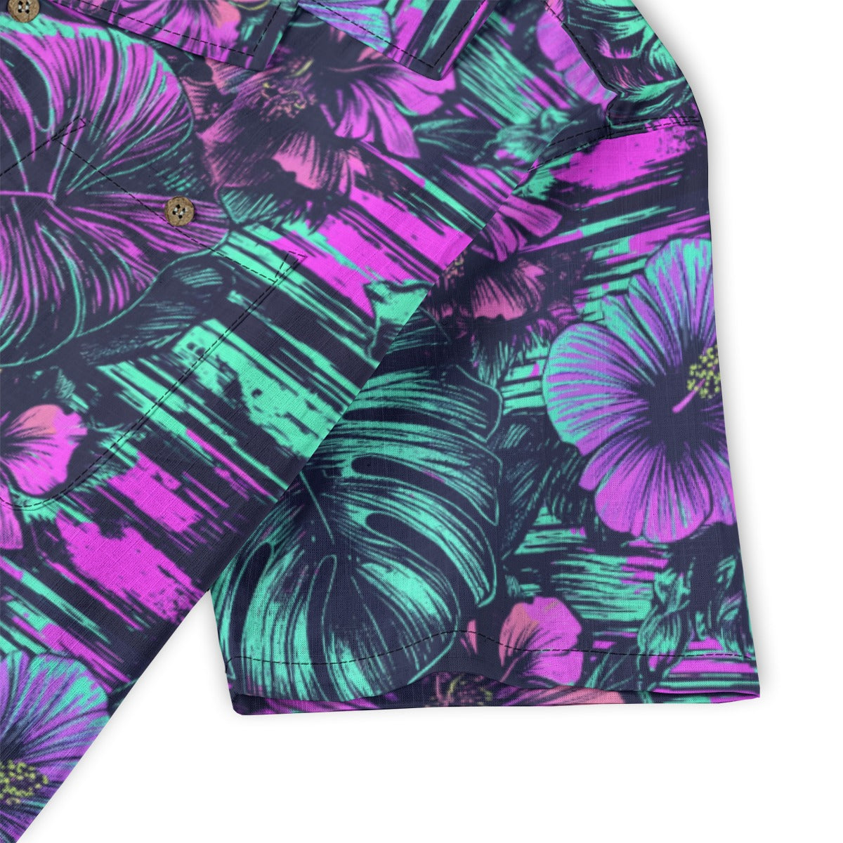 Linen Leaf & Bloom (Wild Remix) Hawaiian Shirt