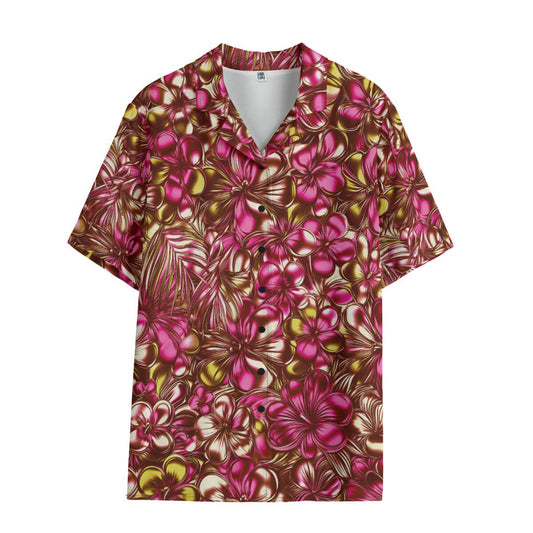 Blossom Surge (Aura Remix) Ladies Hawaiian Shirt