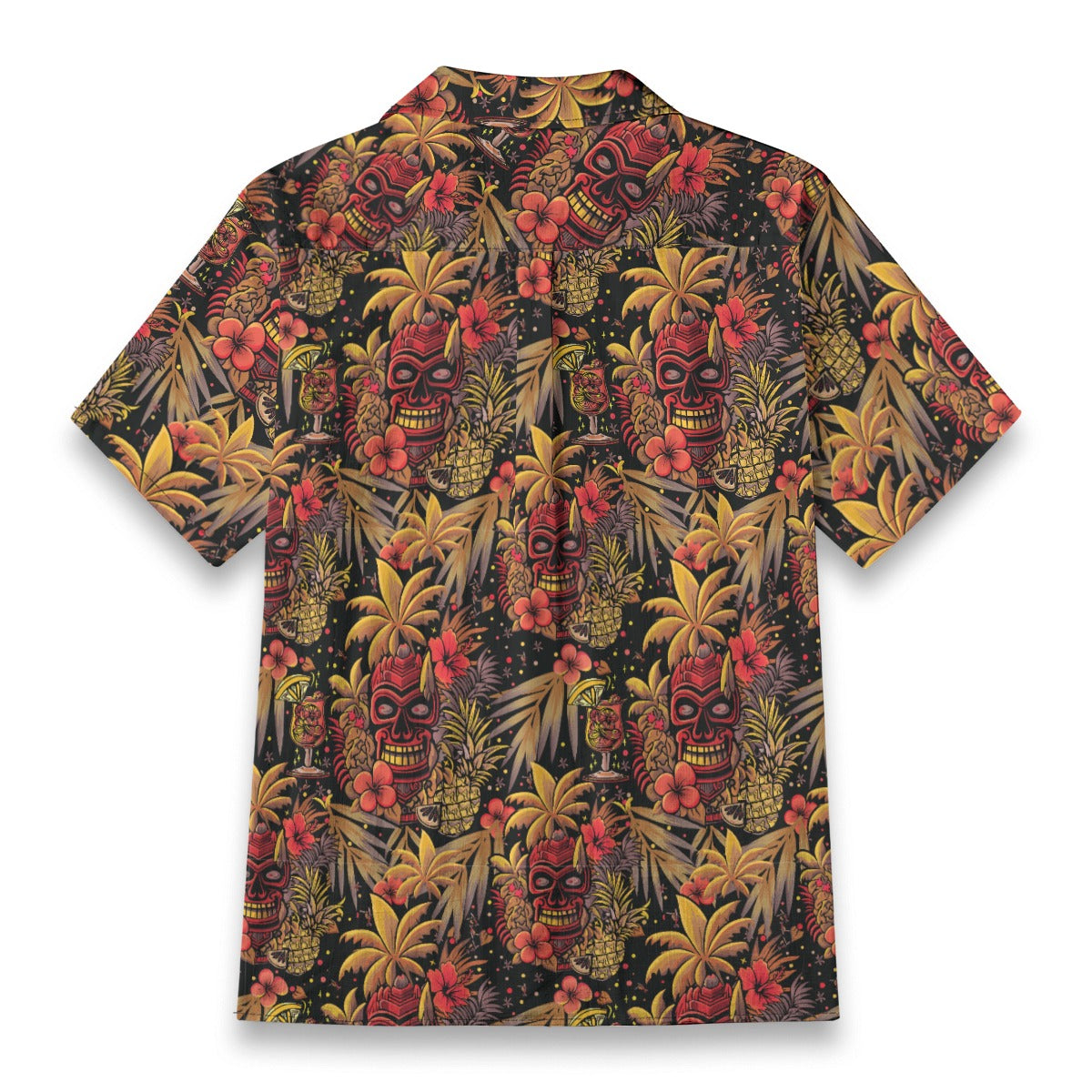 Linen Neon Paradise (Ember Remix) Hawaiian Shirt