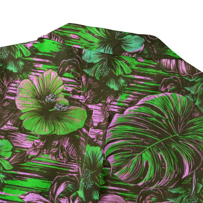 Linen Leaf & Bloom (Mild Remix) Hawaiian Shirt