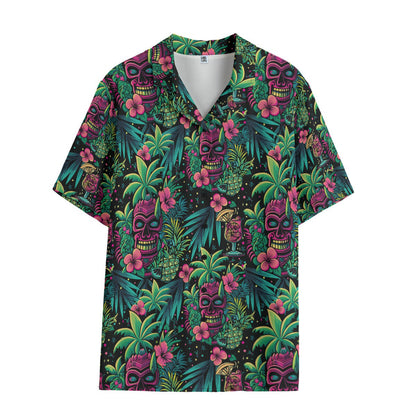 Neon Paradise Ladies Hawaiian Shirt