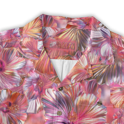 Linen Chrome Dreams (Bubblegum Remix) Hawaiian Shirt