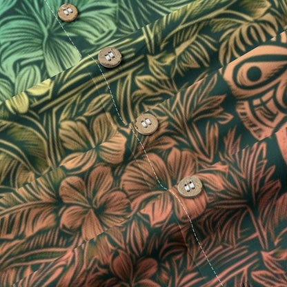 Linen Totems & Tropics (Tropical Heat Remix) Hawaiian Shirt