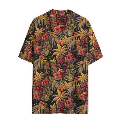 Neon Paradise (Ember Remix) Ladies Hawaiian Shirt