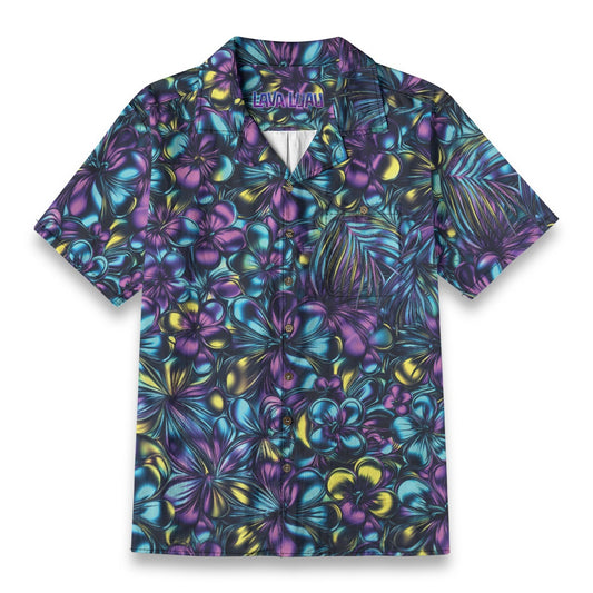 Linen Blossom Surge (Celestial Remix) Hawaiian Shirt