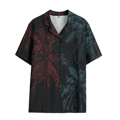 Echo Palms Ladies Hawaiian Shirt
