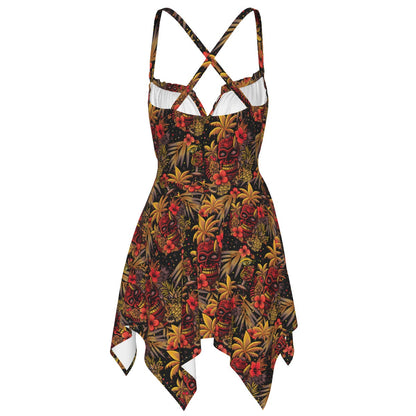 Neon Paradise (Ember Remix) Handkerchief Dress