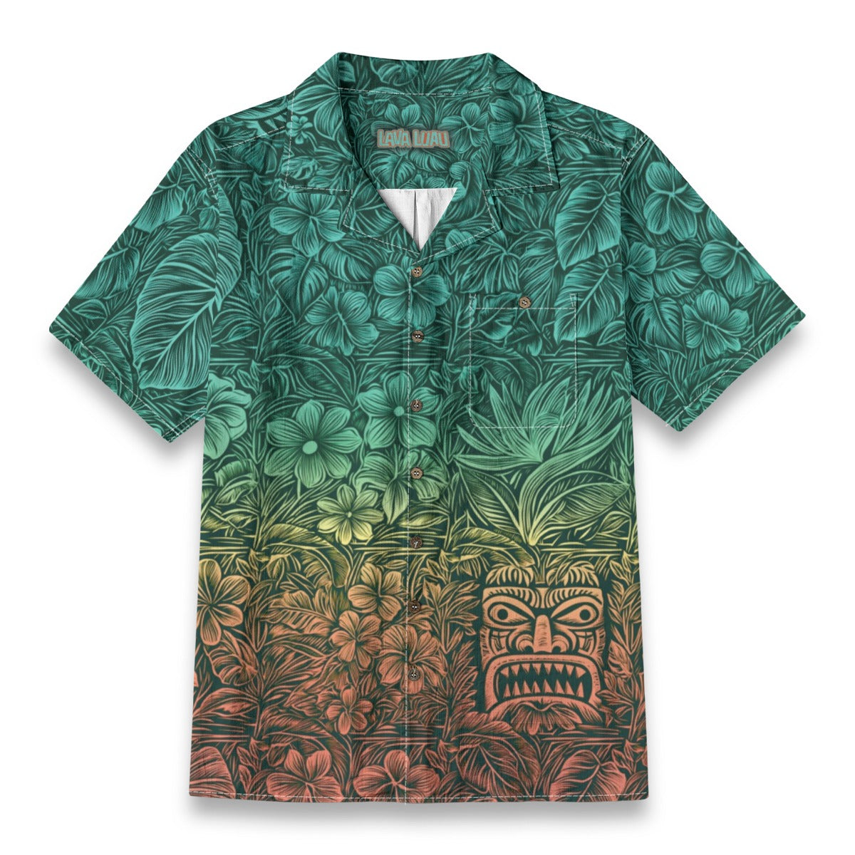 Linen Totems & Tropics (Tropical Heat Remix) Hawaiian Shirt