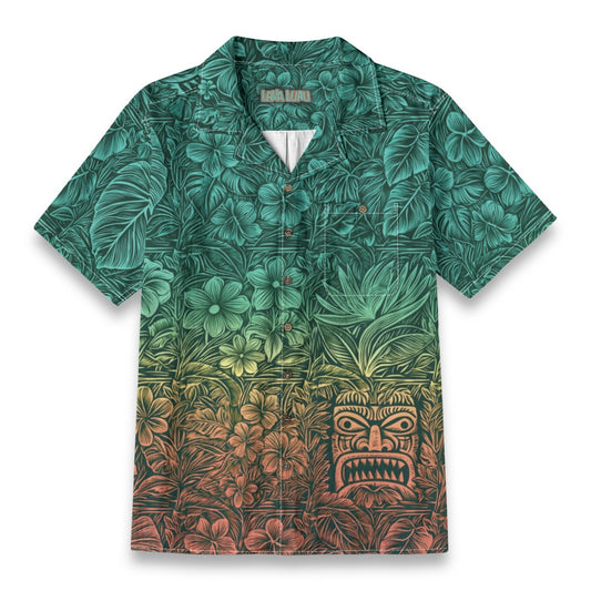Linen Totems & Tropics (Tropical Heat Remix) Hawaiian Shirt