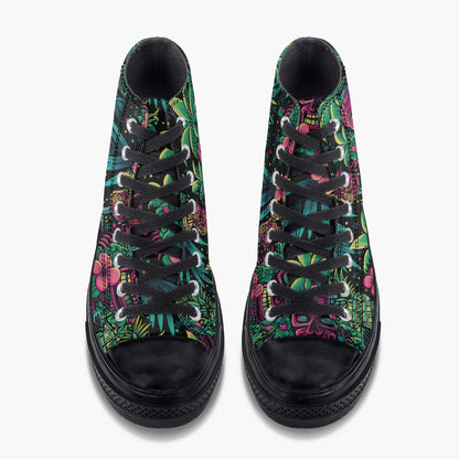 Neon Paradise High Tops
