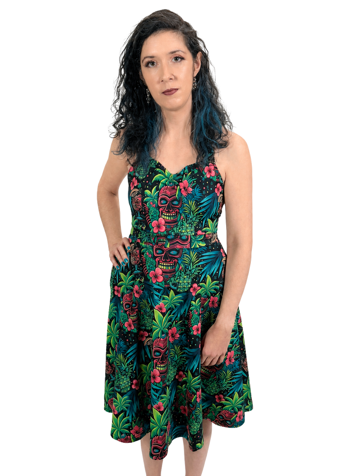 Neon Paradise Dress
