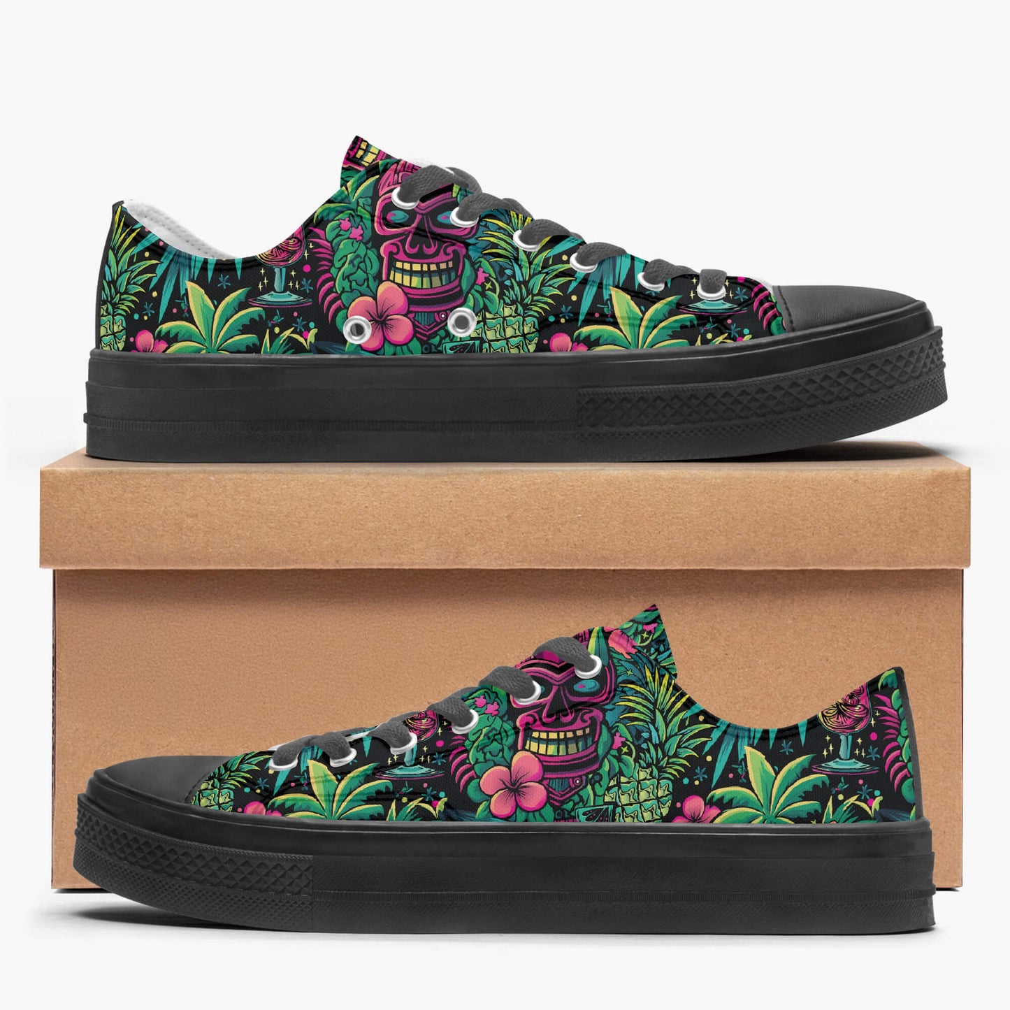 Neon Paradise Low Tops
