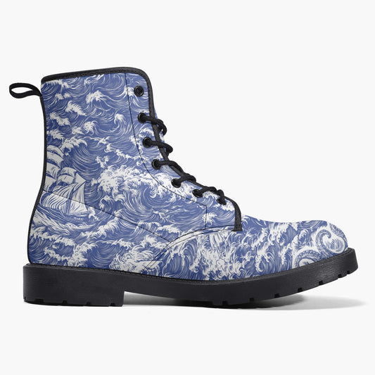 Rogue Waves Combat Boots