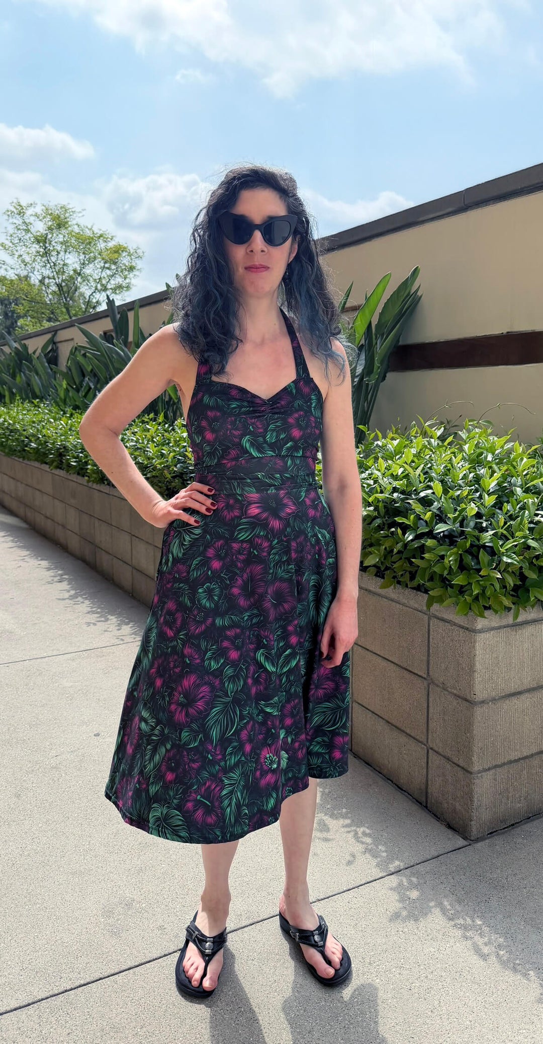 Midnight Bloom Dress