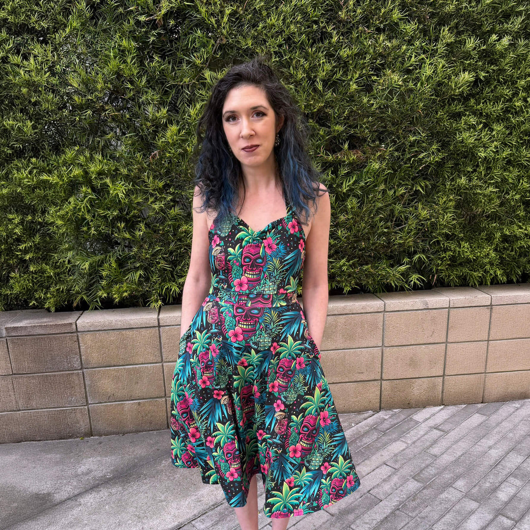Neon Paradise Dress