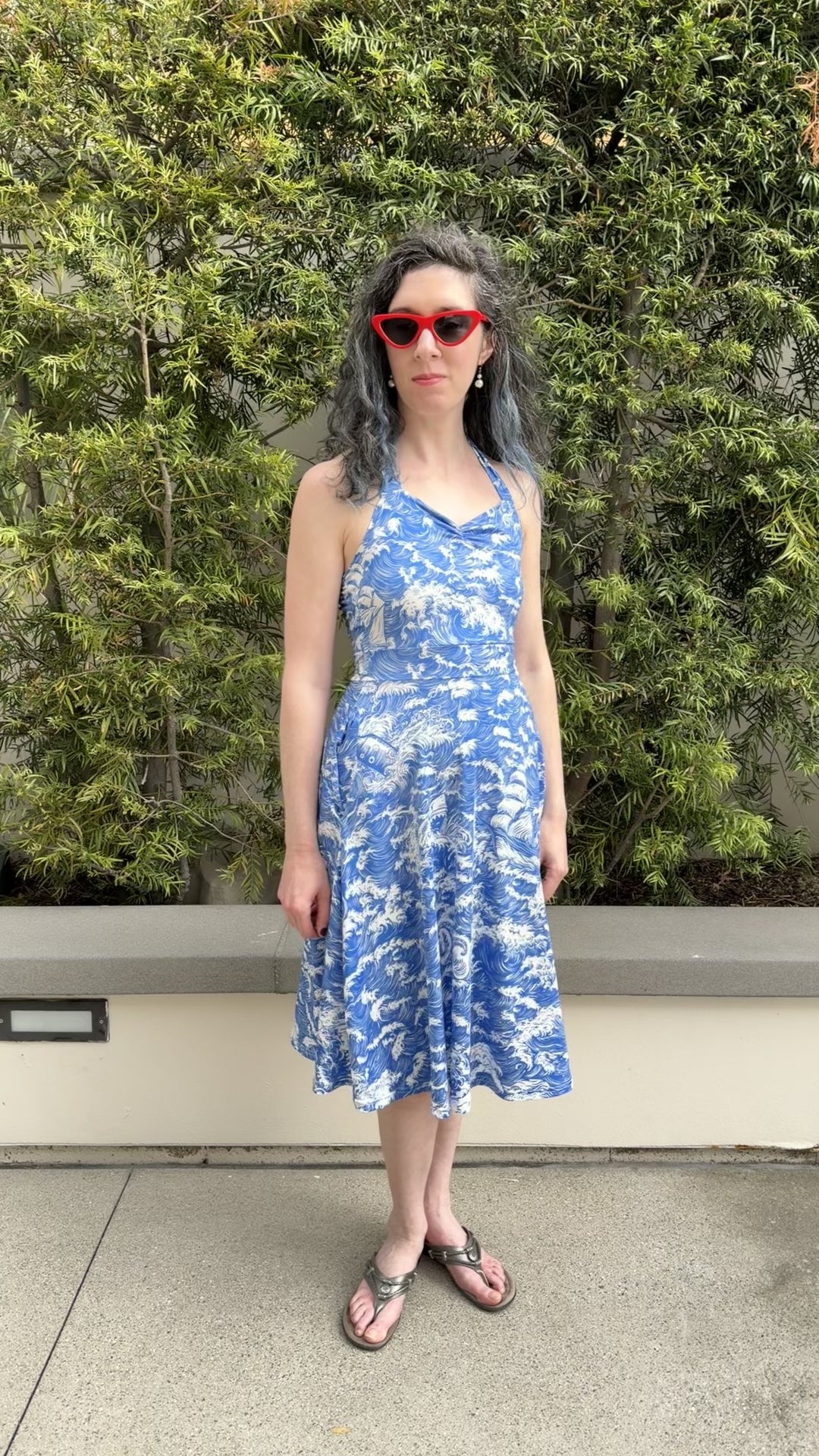 Rogue Waves Dress
