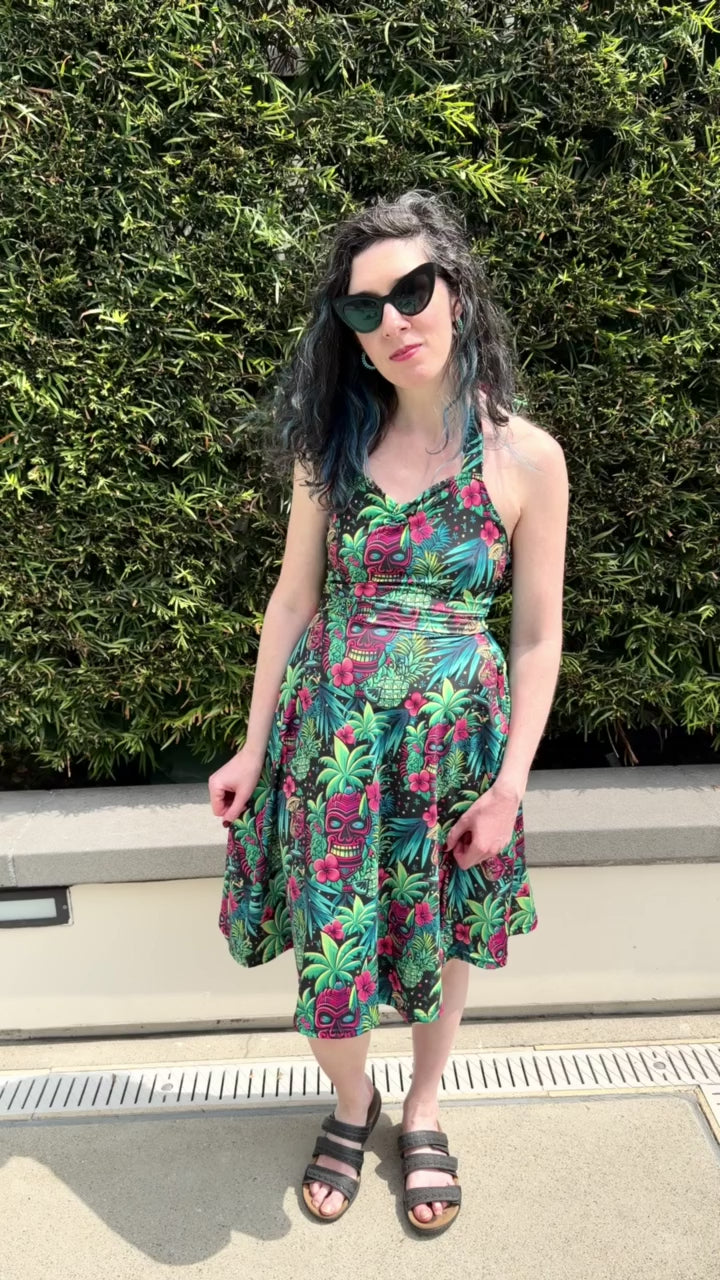 Neon Paradise Dress