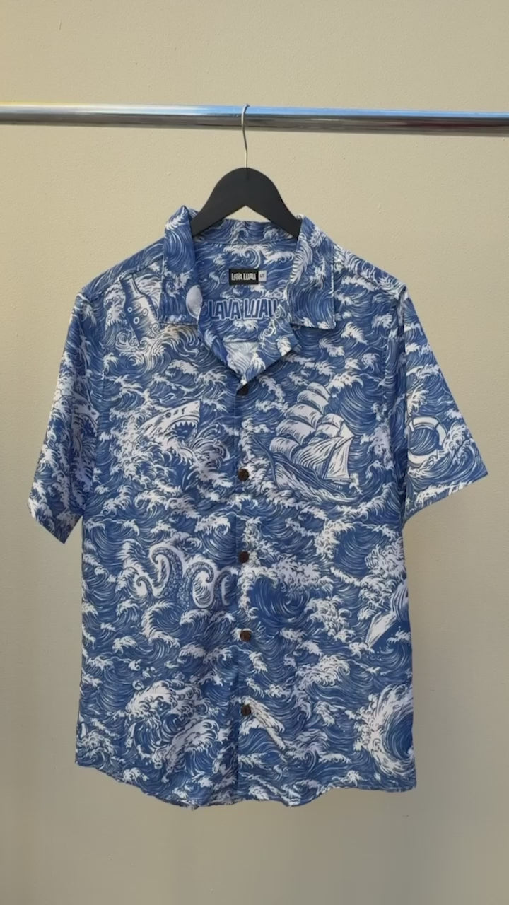 Rogue Waves Aloha Shirt (Men&