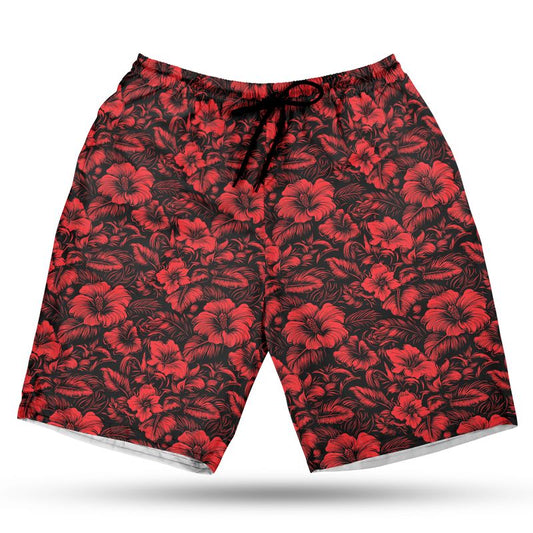 Flora Obscura Hawaiian Shorts