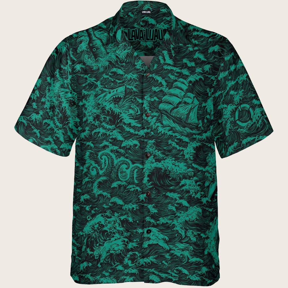 Baja Waves Aloha Shirt (Men&