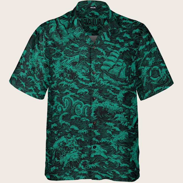 Baja Waves Aloha Shirt (Men&
