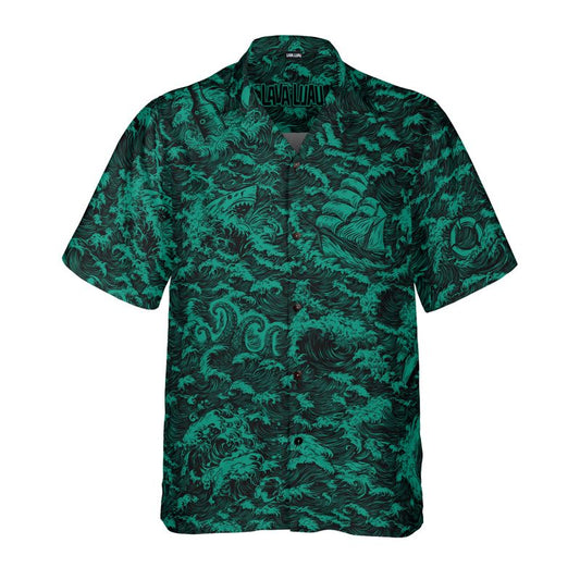 Rogue Waves (Baja Remix) Hawaiian Shirt