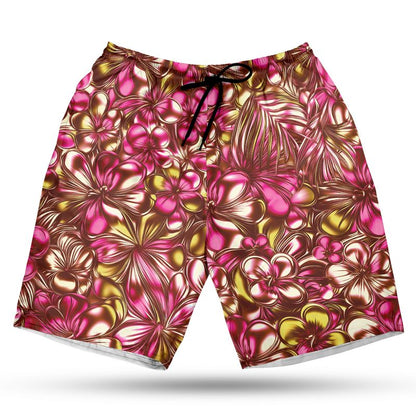 Blossom Surge Hawaiian Shorts (Aurora Remix)