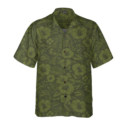 Flora Obscura (ʻŌmaʻomaʻo Remix) Hawaiian Shirt