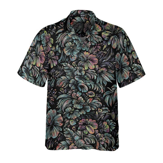 Jungle Halftone Hawaiian Shirt