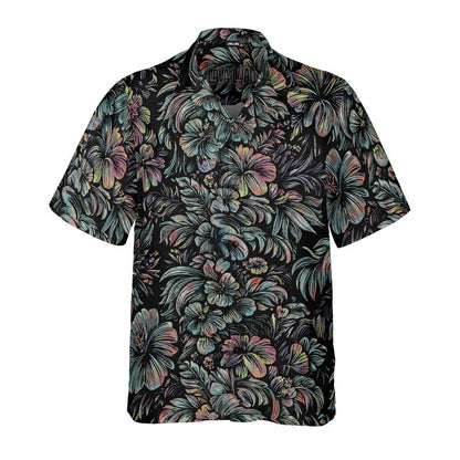 Jungle Halftone Hawaiian Shirt