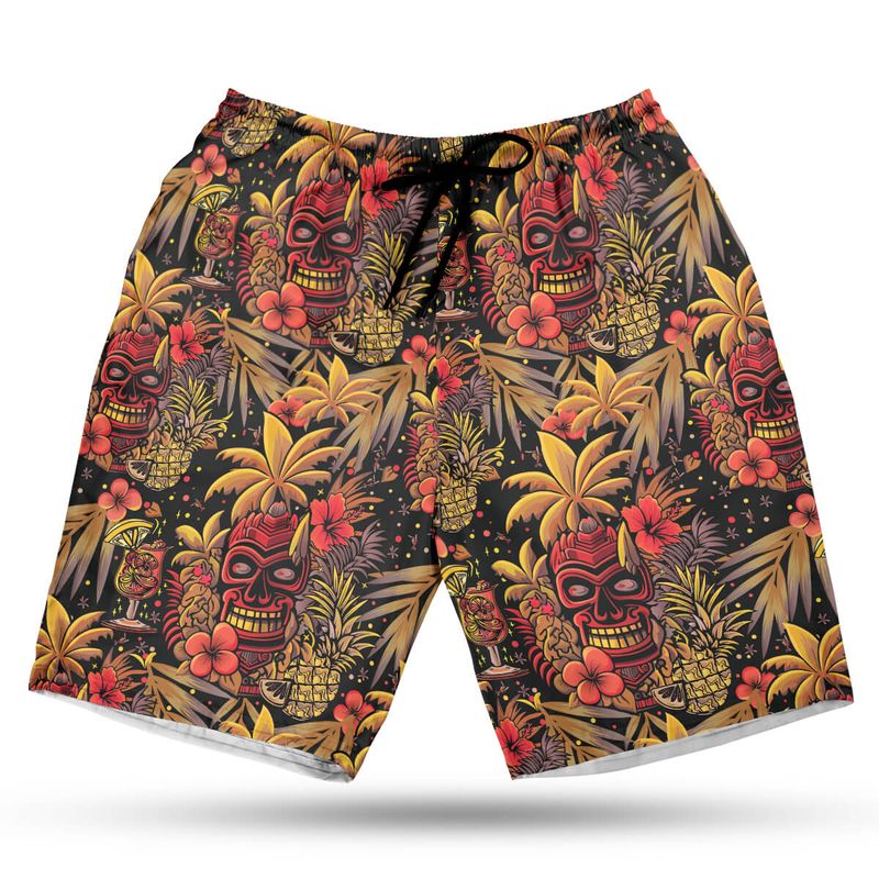 Neon Paradise (Ember Remix) Hawaiian Shorts